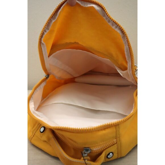 Kipling KI1206-7EB Women's Spicy Gold/Yellow 15" Laptop Seoul Backpack - Picture 4 of 10